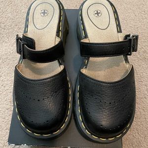 Vintage Dr. Martins slip on shoes. Black never worn